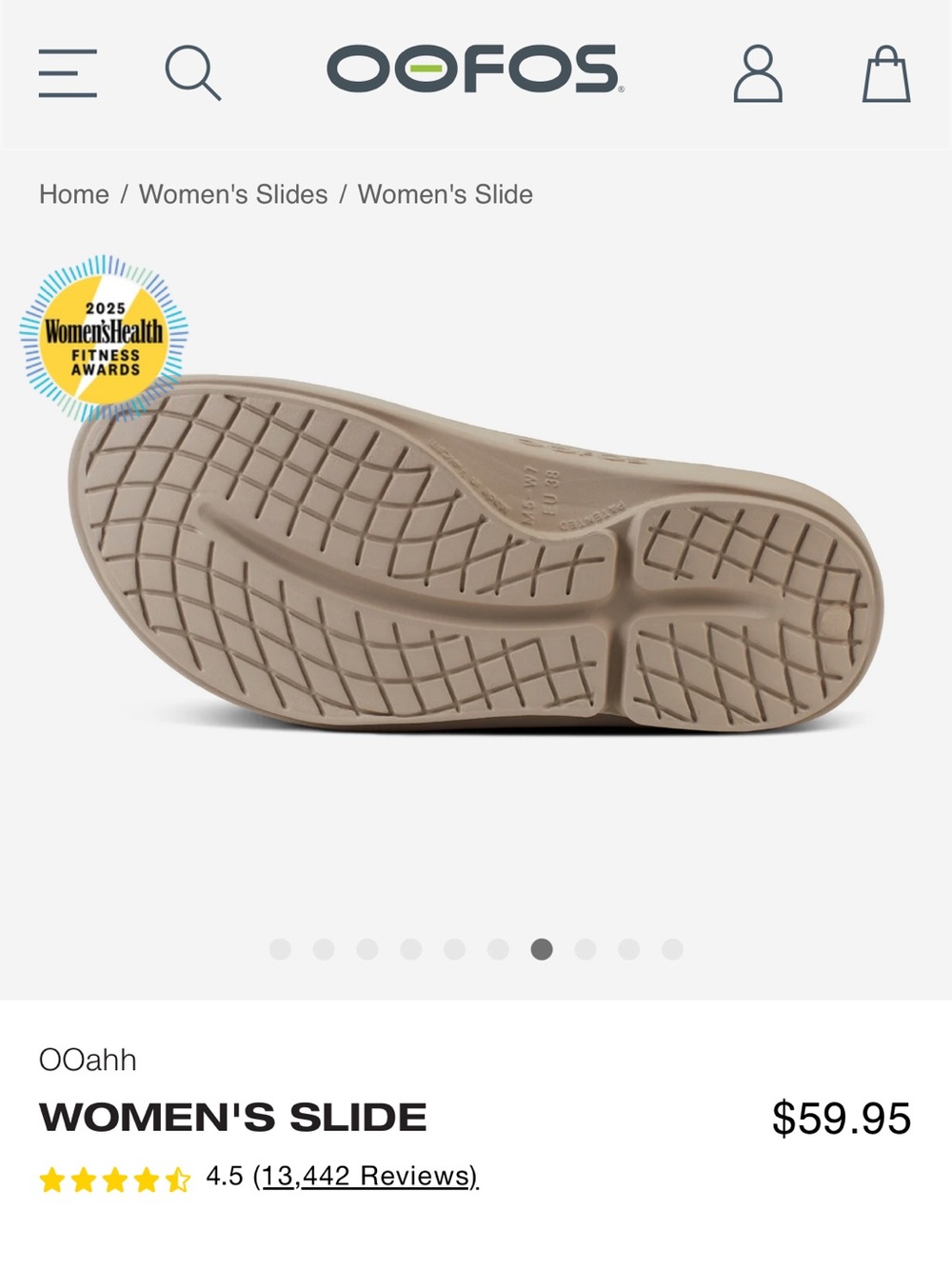OOFOS Recovery Slide Sandals – Nomad – Women’s US 7 / Men’s US 5 (EU 38) - Picture 10 of 10